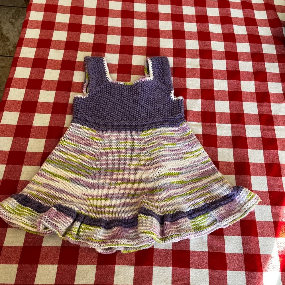 Handmade Knitted Dress